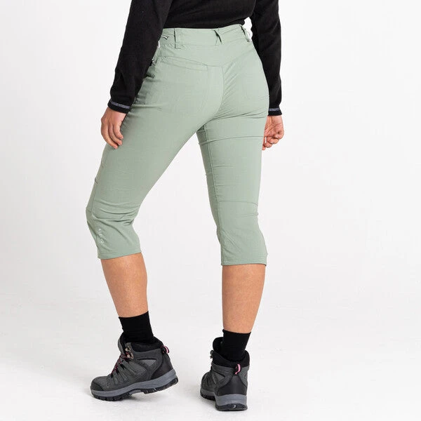 Dare2B Dare 2b Women's Melodic II 3/4 Length Stretch Trousers Lilly Pad Green - Image 3