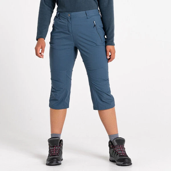 Dare2B Women's Melodic II 3/4 Trousers | Orion Grey - Image 2