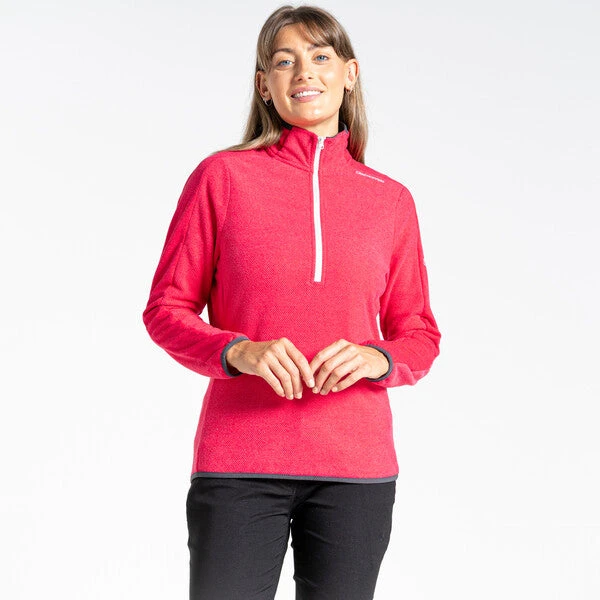 Craghoppers Women's Minerva Half Zip Orchid Flower - Image 2
