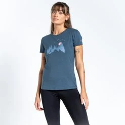 Dare2B Dare 2b Women's Peace Of Mind Graphic T-Shirt Orion Grey