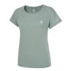 Dare2B Women's Persisting Lightweight Gym Tee | Lilypad Green Marl