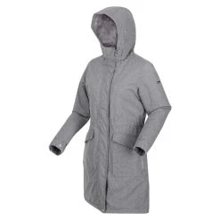 Regatta Women's Romine Waterproof Parka Jacket | Storm Grey Marl