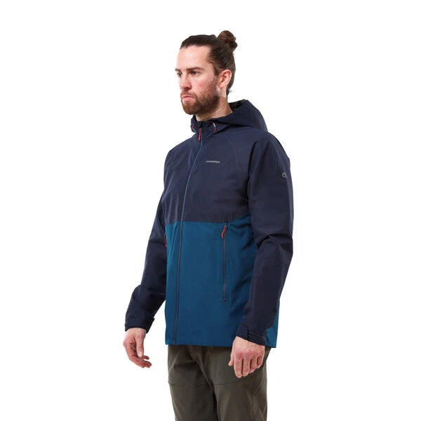 Craghoppers Men's Roswell Jacket Blue Navy/Poseidon Blue - Image 2