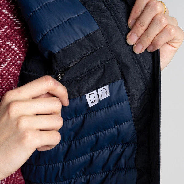 Craghoppers Women's Shayla Insulated Jacket | Navy - Image 5