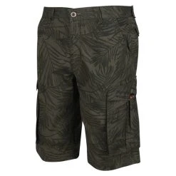 Regatta Men's Shorebay Cargo Shorts Dark Khaki Leaf