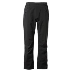 Craghoppers Men's Stefan II Black Waterproof Trousers | Black CMW807