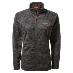 Craghoppers Women's Stromer Full Zip Fleece Charcoal CWA252