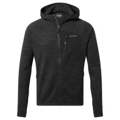 Craghoppers Men's Tarbert Hooded Jacket | Black Pepper CMA1339