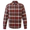Craghoppers Men's Thornhill Long Sleeved Shirt | Mahogany Check