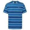 Craghoppers Unisex Ventura T-Shirt Falls Blue Stripe