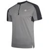 Dare2B Dare 2b Men's Aces II Zip Up Lightweight T-Shirt Ash/Ebony