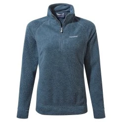 Craghoppers Women's Ambra Half Zip Fleece Prussian Blue