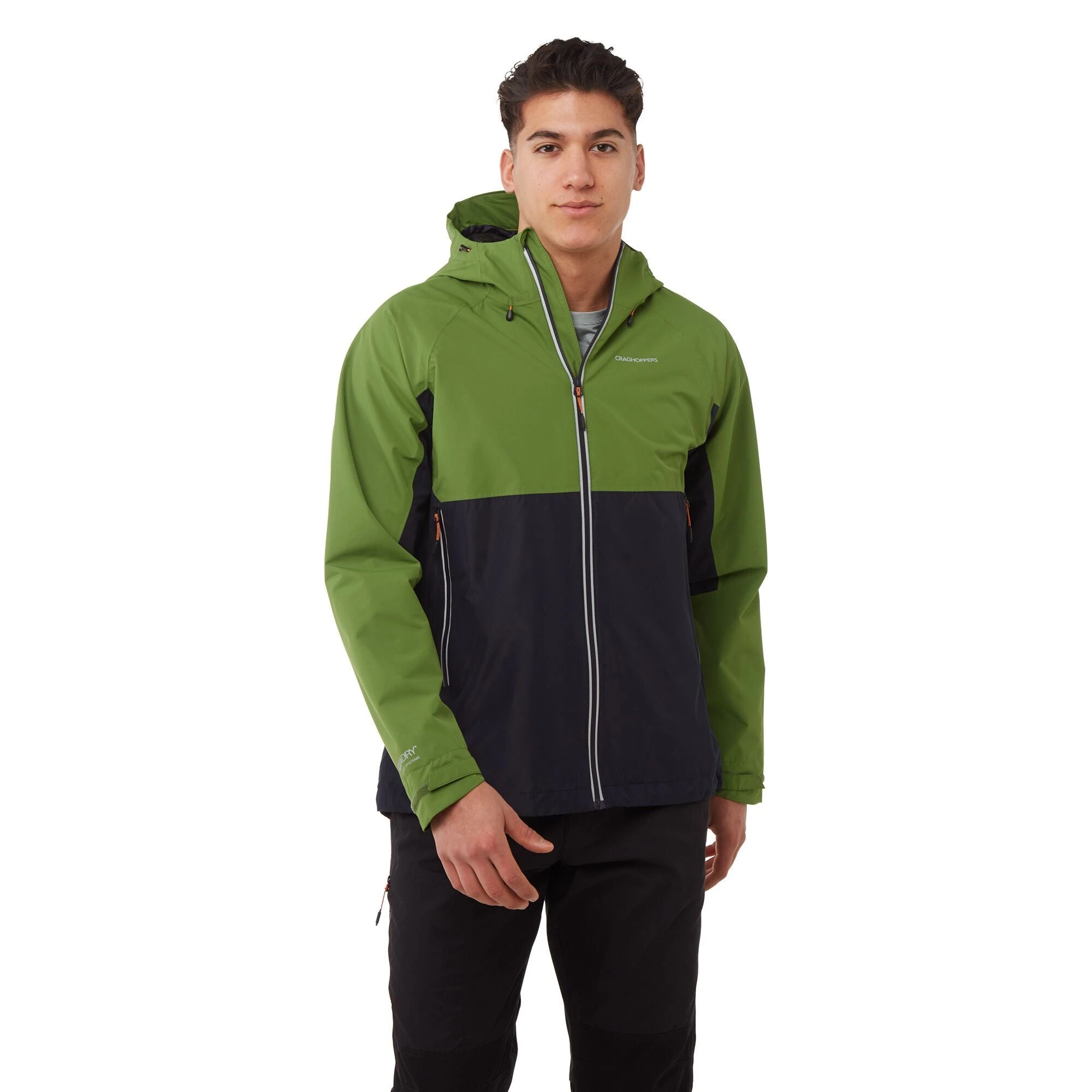 Craghoppers Men's Atlas Jacket Agave Green/Blue Navy CMW777 RRP £85 - Image 2