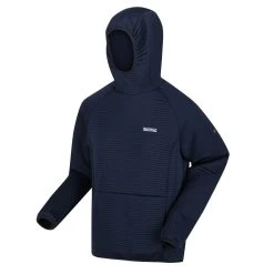 Regatta Men's Bawdon Ribbed Effect Hoodie Moonlight Denim