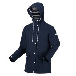 Regatta Women's Bayarma Lightweight Waterproof Jacket Navy
