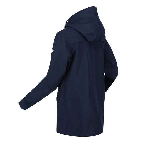 Regatta Women's Bayarma Lightweight Waterproof Jacket Navy - Image 2