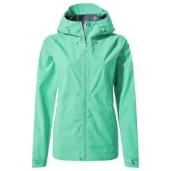 Craghoppers Women's Bronte Waterproof Jacket | Ocean Green