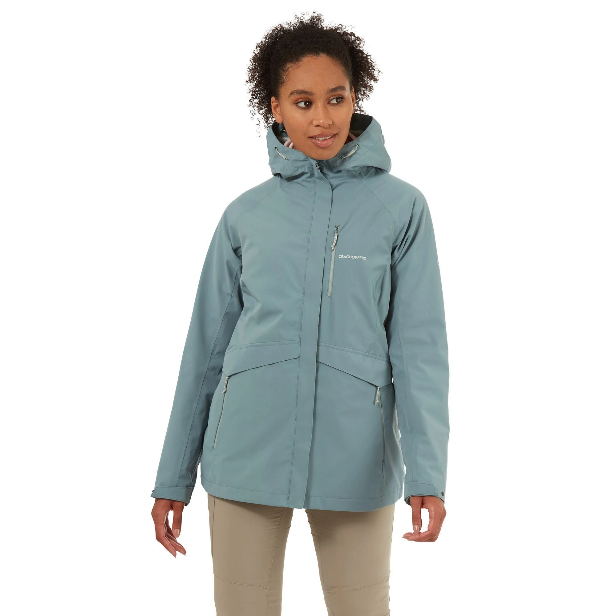 Craghoppers Women's Caldbeck Jacket Stormy Sea CWW1166 RRP £115 - Image 3