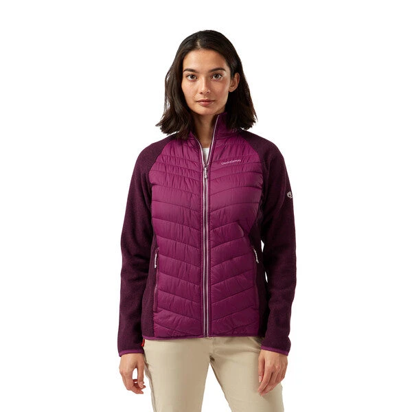 Craghoppers Women's Cary Hybrid Jacket Blackcurrant RRP £90 - Image 2
