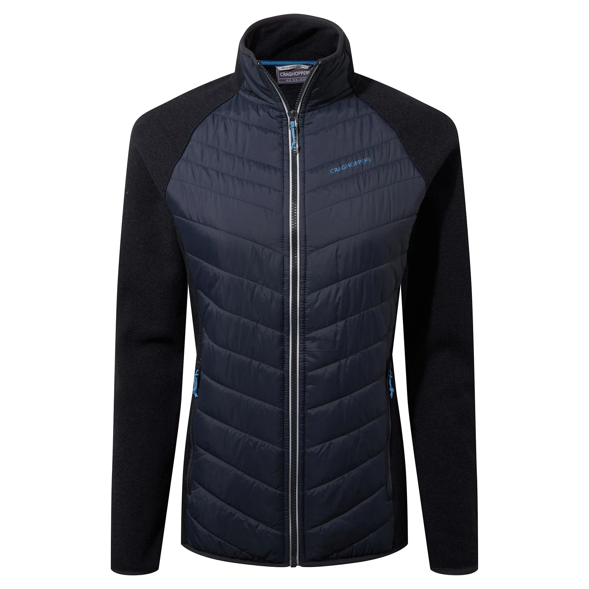 Craghoppers Women's Cary Hybrid Jacket Blue Navy RRP £90
