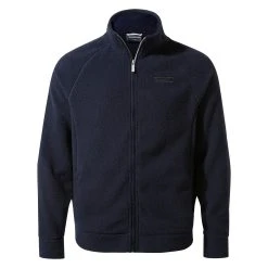Craghoppers Men's Cason Full Zip Fleece Jacket Blue Navy SCMA131 RRP £80