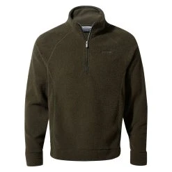 Craghoppers Men's Cason Half Zip Woodland Green SCMA113 RRP £35