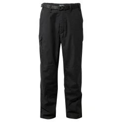 Craghoppers Men's Classic Kiwi Trousers Black CMJ100