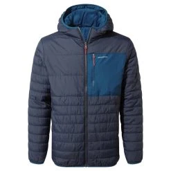 Craghoppers Men's CompressLite VI Hooded Jacket Blue Navy