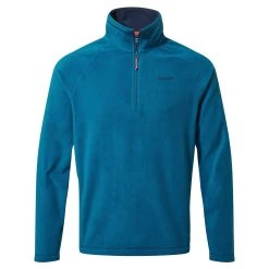 Craghoppers Men's Corey Half-Zip Fleece Poseidon Blue CMA1287 RRP £35