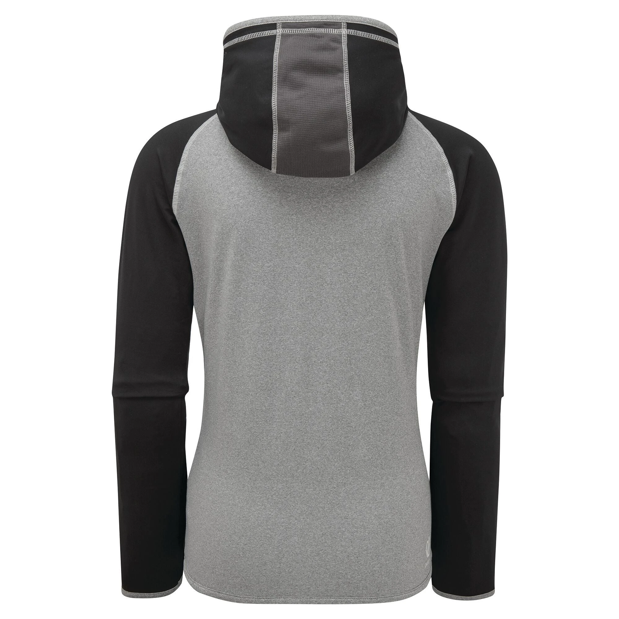 Dare2B Dare 2b Women's Courteous II Full Zip Hooded Midlayer Black/Ebony DWL427 - Image 2