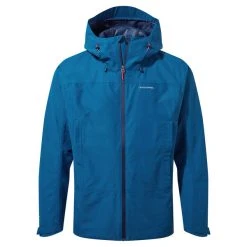 Craghoppers Men's Creevey Waterproof Jacket Poseidon Blue CMW803