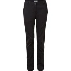 Craghoppers Women's Kiwi Pro II Active Stretch Recycled Trousers CWJ1280 Black