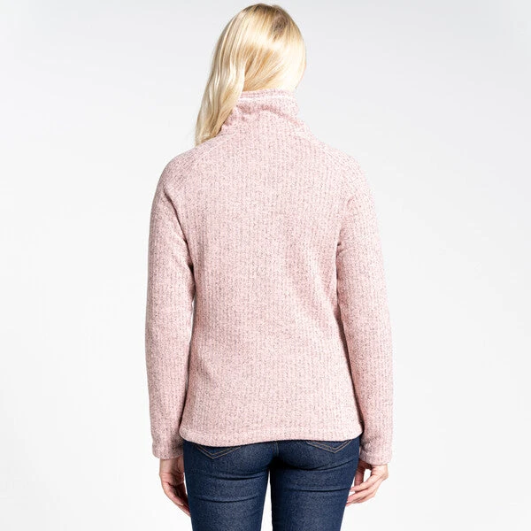 Craghoppers Women's Daphne Overhead Fleece Pink Clay - Image 3