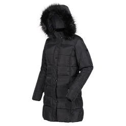 Regatta Women's Della Insulated Parka Jacket Black