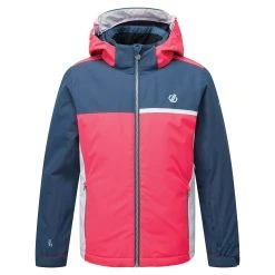 Dare2B Dare 2b Girls Depend Ski Jacket Pink/Denim RRP £80