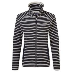 Craghoppers Women's Ella Fleece Jacket Blue Navy Stripe
