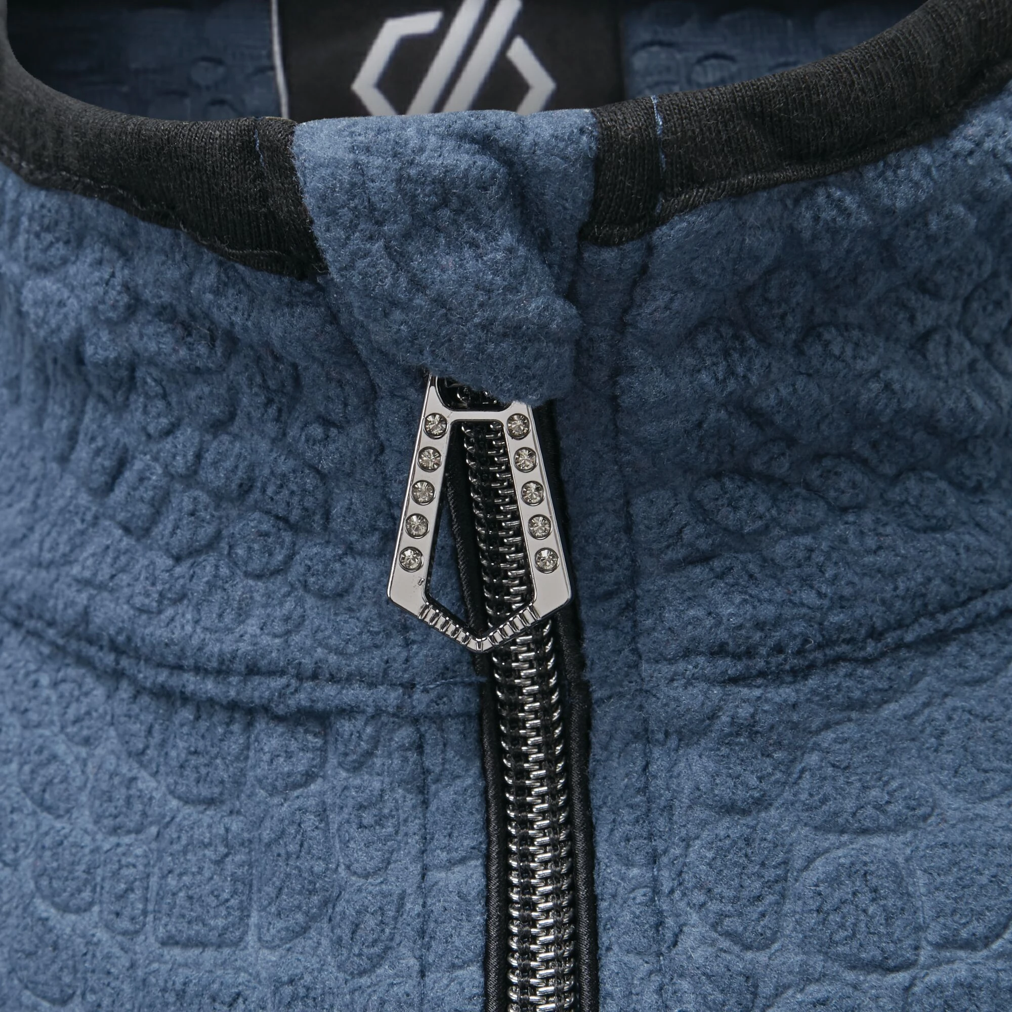 DARE2B EXCITE CROC PRINT FLEECE-SWAROVSKI EMBELLISHED DARK DENIM RRP £50