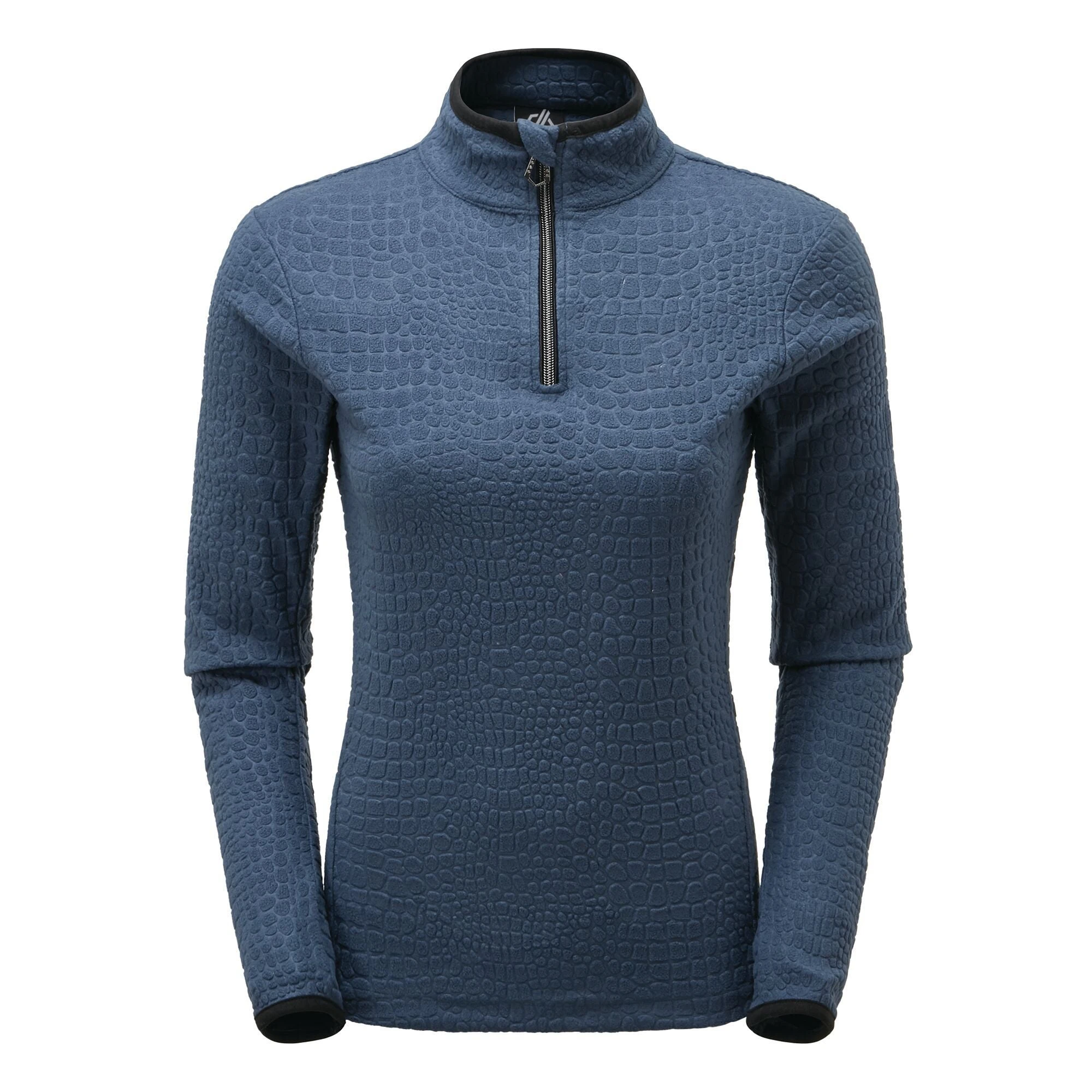 DARE2B EXCITE CROC PRINT FLEECE-SWAROVSKI EMBELLISHED DARK DENIM RRP £50 - Image 2