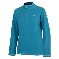 Dare2B Dare 2b Women's Freeform Half Zip Lightweight Fleece Fresh Water Blue RRP £25