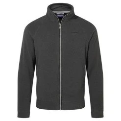 Craghoppers Men's Hayden Fleece Jacket Black Pepper RRP £80