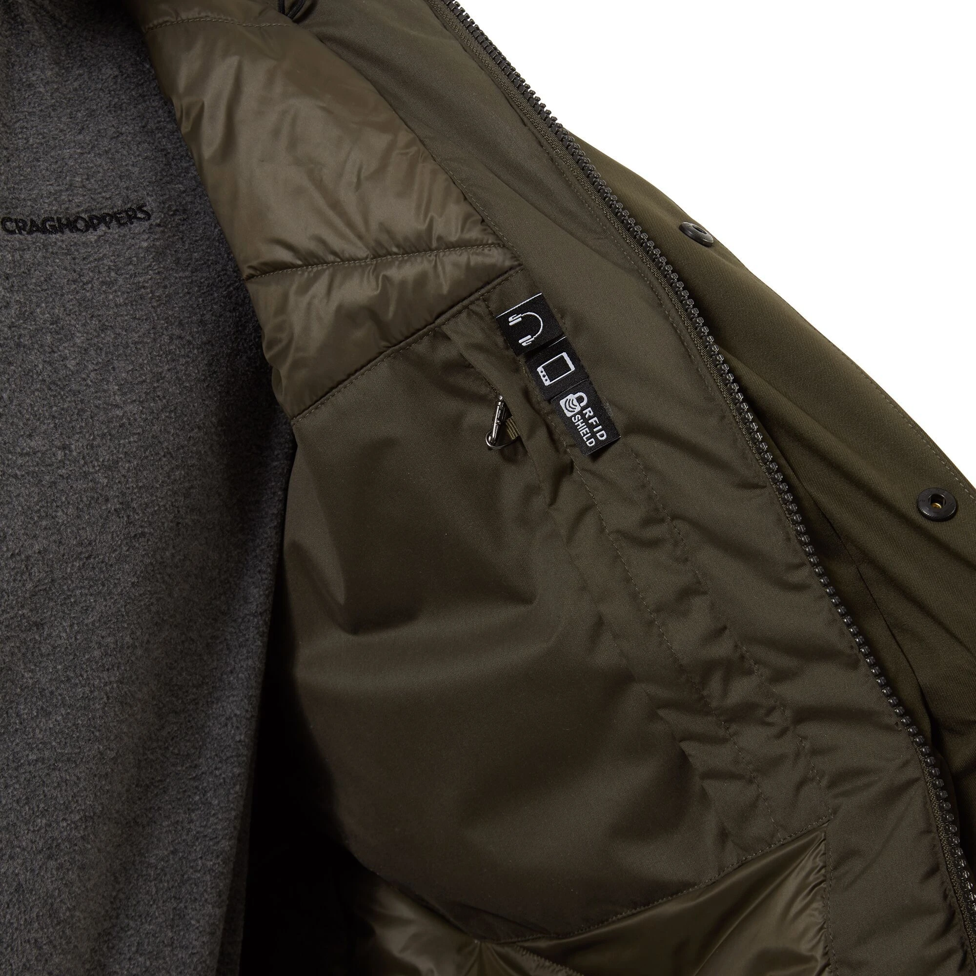 Craghoppers Men's Kenton Thermic Jacket Woodland Green CMP307 RRP £140 - Image 3