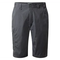 Craghoppers Men's Kiwi Long Shorts Black Pepper CMJ602