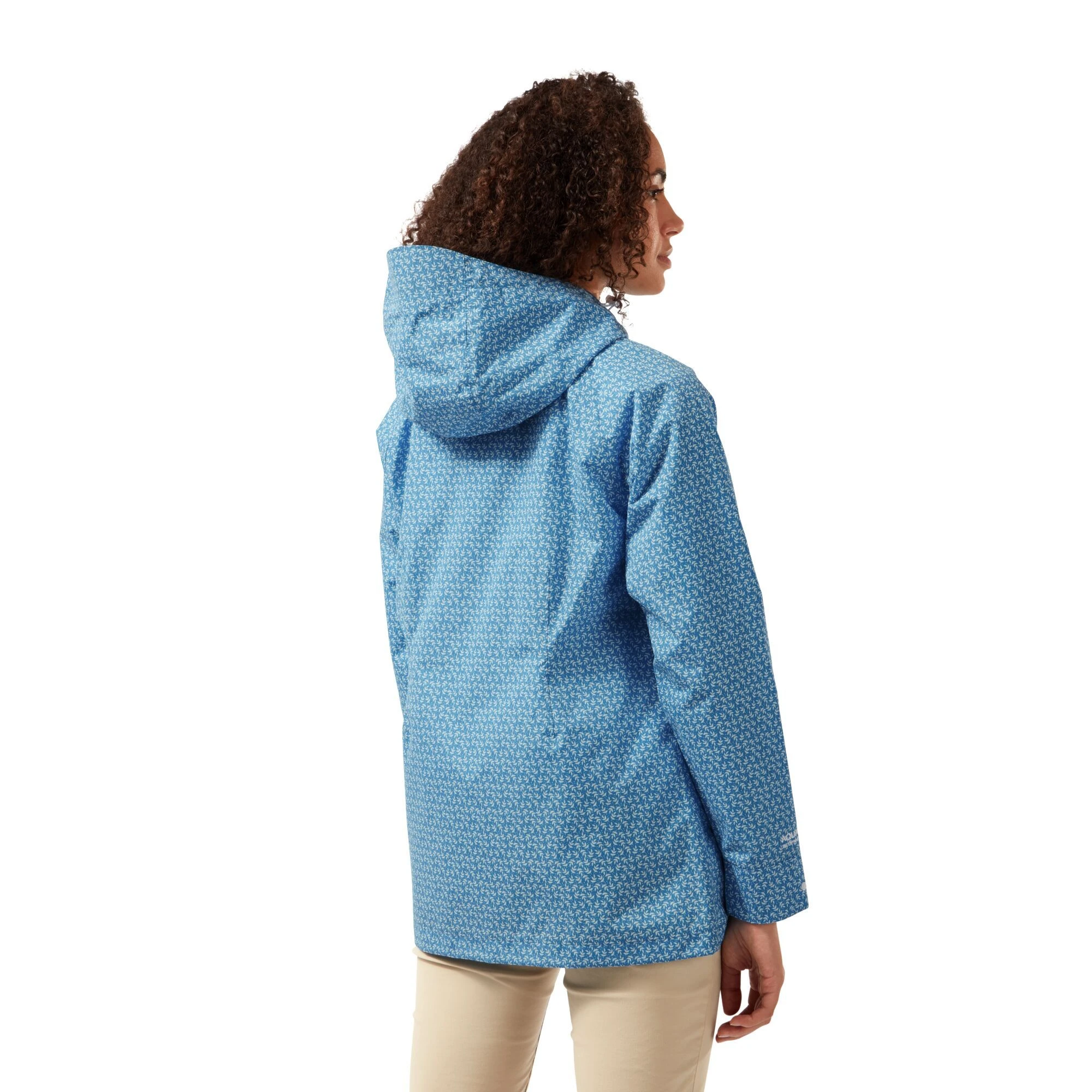 Craghoppers Women's Laurel Waterproof Hooded Lightweight Jacket Blue RRP £120 - Image 3