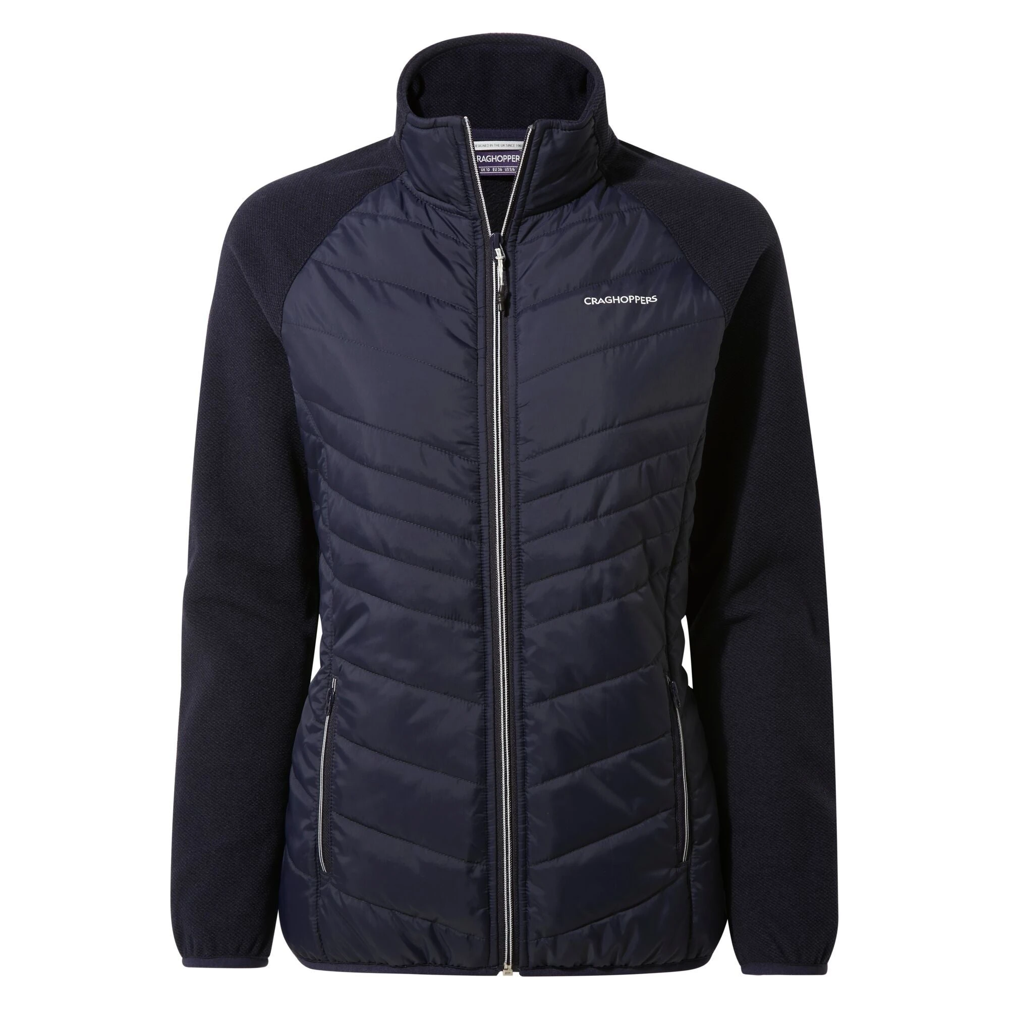 Craghoppers Women's Maddalena Hybrid Jacket Navy SCWN018 RRP £80
