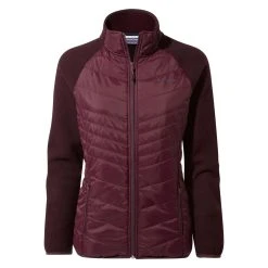 Craghoppers Women's Maddalena Hybrid Jacket Wildberry SCWN018 RRP £80