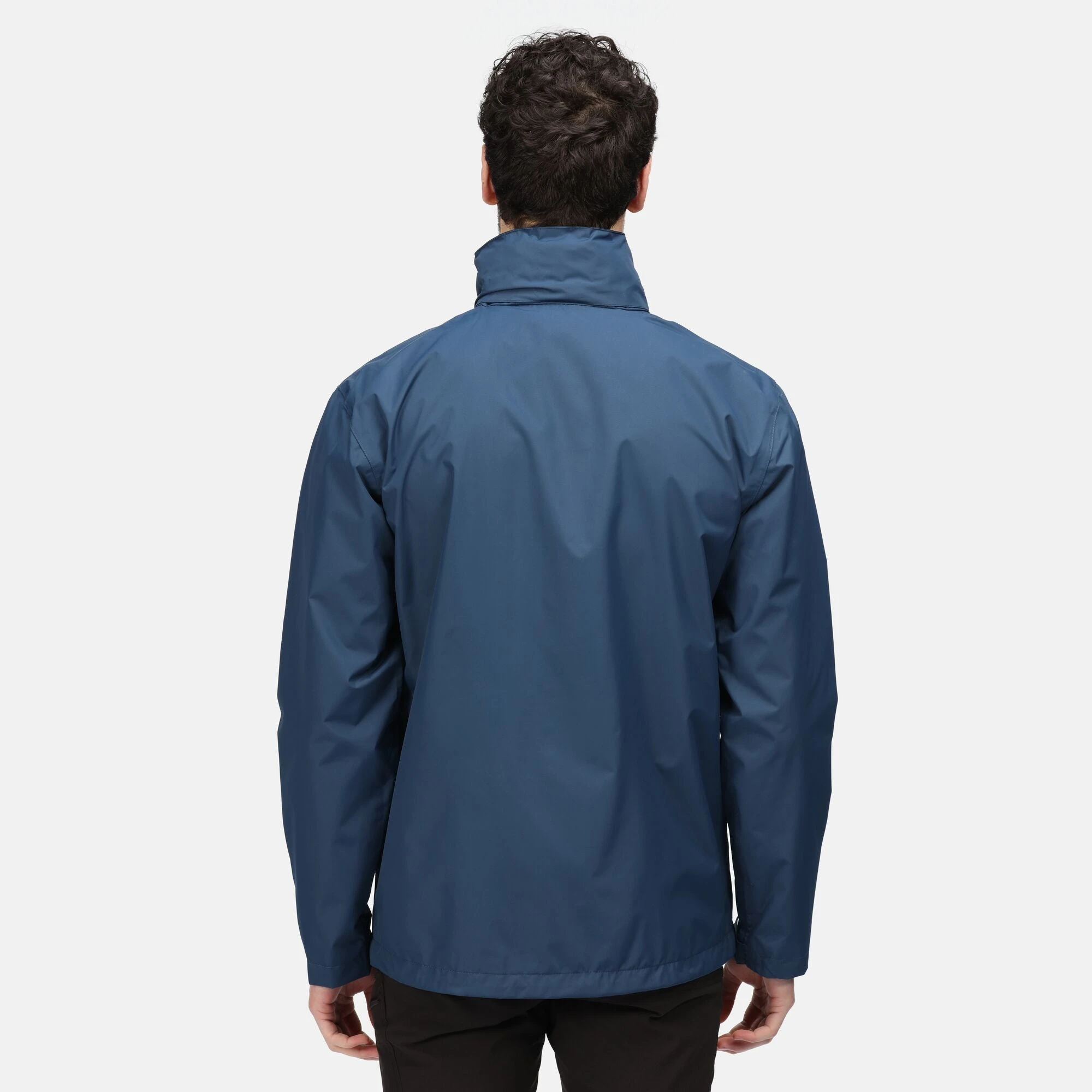 Regatta Men's Matt Waterproof Jacket Moonlight Denim/Navy - Image 3