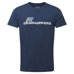 Craghoppers Men's Mightie Blue Navy Brand T-shirt CMT936