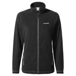 Craghoppers Women's Miska III Full Zip Microfleece Jacket Black RRP £50
