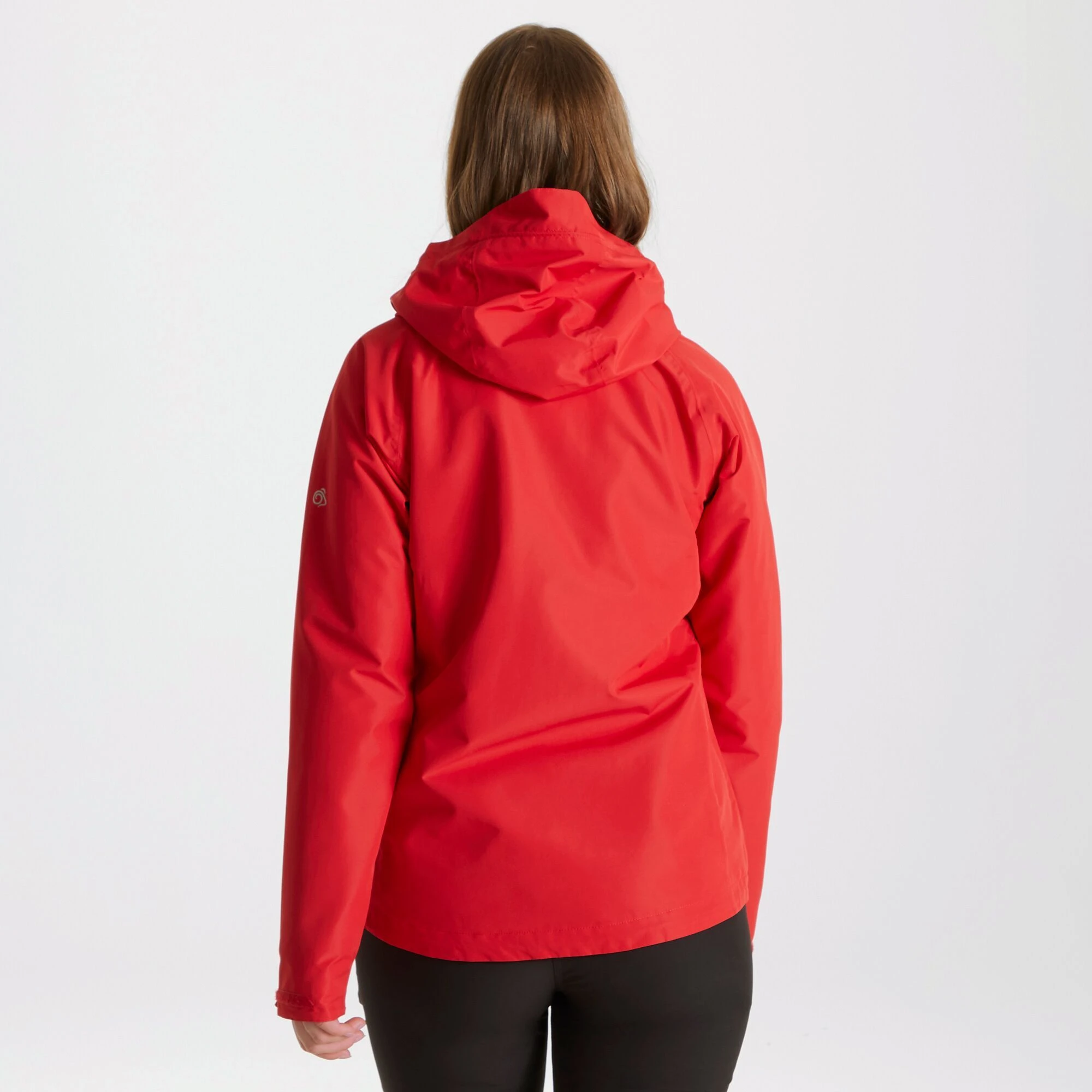 Craghoppers Women's Orion Waterproof Shell Jacket Red CWW1162 - Image 3
