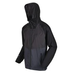 Regatta Men's Pack-It Pro Waterproof Jacket | Black Ash